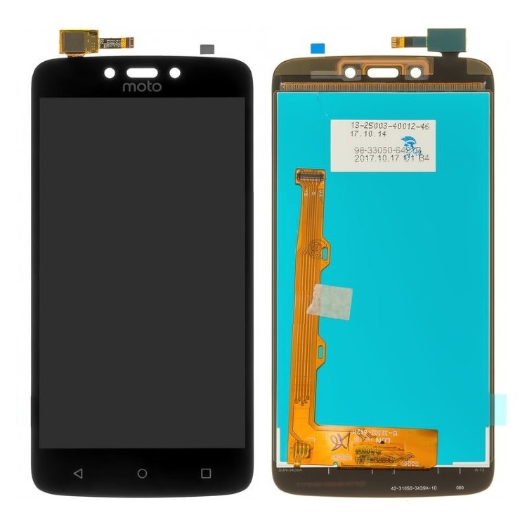 Дисплей для Motorola XT1723 Moto C Plus с сенсором черный - 557972