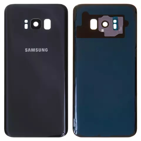 Задняя крышка Samsung G955 Galaxy S8 Plus с стеклом камеры, фиолетовый - 912196