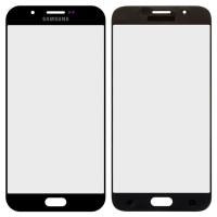 Стекло дисплея для ремонта Samsung A800F Dual Galaxy A8 черное