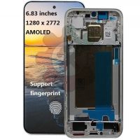 Дисплей Xiaomi 15T Pro с сенсором и рамкой, black, оригинал