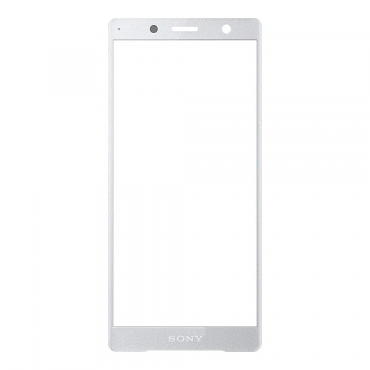 Стекло дисплея для ремонта Sony Xperia XZ2 Compact Серебристый - 563936
