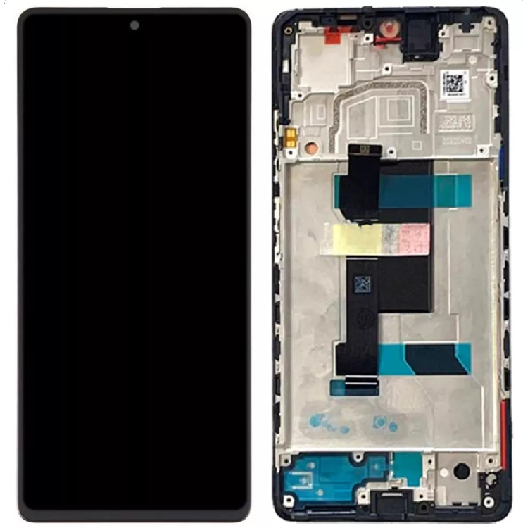 Дисплей Xiaomi Redmi Note 12 Pro 5G, 12 Pro Plus 5G с сенсором и рамкой, черный, оригинал - 913746