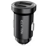 Автомобильное зарядное устройство WALKER WCR-25 (PD 3A, QC3.0, 3A - 36W) black - 919209