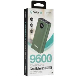 Портативная батарея Gelius Pro CoolMini 2 PD GP-PB10-211 9600mAh, зеленый - 561748