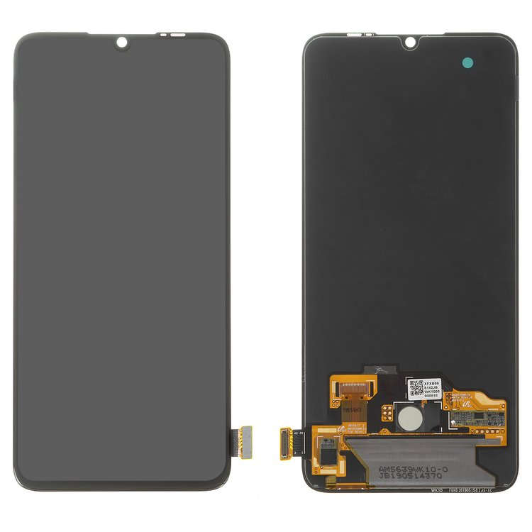 Дисплей для Xiaomi Mi9 Lite, Mi CC9 с сенсором Черный (OLED) - 561948