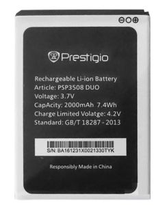 Аккумулятор Prestigio 3508 MultiPhone Wize P3 PSP3508 - 555980 Аккумулятор Prestigio 3508 MultiPhone Wize P3 PSP3508 - 555980