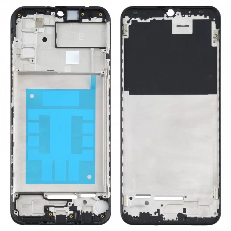 Рамка дисплея Samsung A025 Galaxy A02s (2021) Черный - 566019