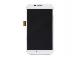 Дисплей для Motorola XT1062 Moto G2, XT1063, XT1064, XT1068 с сенсором белый