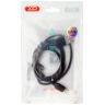 Дата-кабель USB XO NB103 2.1A Quick Charge Lightning 1m black - 914448