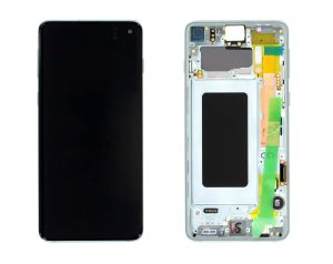 Дисплей для Samsung G973 Galaxy S10 с сенсором и рамкой Зеленый Оригинал GH82-18850E - 559761 Дисплей для Samsung G973 Galaxy S10 с сенсором и рамкой Зеленый Оригинал GH82-18850E - 559761