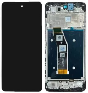 Дисплей Motorola Moto G24, G24 Power (XT2423-1, XT2421-2, XT2421-3) с сенсором и рамкой, black - 923097