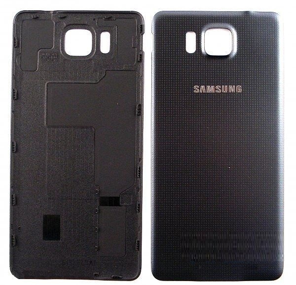 Задняя крышка Samsung G850H Galaxy Alpha (Черный) - 544373