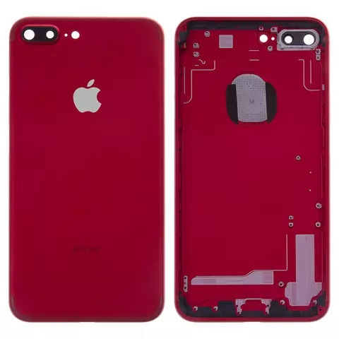 Задняя крышка Apple iPhone 8 plus красная - 557575
