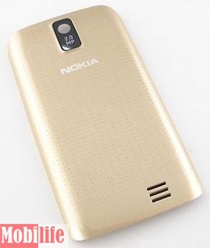 Задняя крышка Nokia 308, 309, 310 золотистый оригинал - 538542