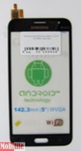 Тачскрін для Samsung J320 Galaxy J3 (2016) Black - 548603 Тачскрін для Samsung J320 Galaxy J3 (2016) Black - 548603