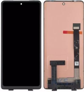 Дисплей Motorola Edge 20, Edge 20 Pro (XT2153) с сенсором, черный (IPS) - 913947