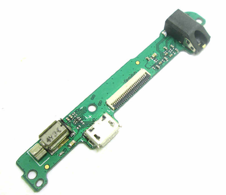 Шлейф Huawei MediaPad 10 Link 3G (S10-201u) коннектора зарядки с компонентами зеленый - 558967