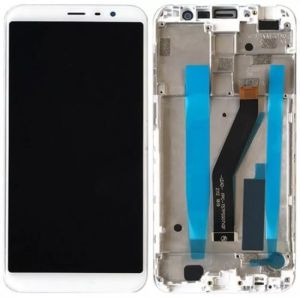 Дисплей для Meizu M6t (M811H, M811Q) с сенсором и рамкой, белый - 914250