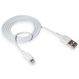 Дата-кабель USB XO NB103 2.1A Quick Charge Lightning 1m white - 914449 Дата-кабель USB XO NB103 2.1A Quick Charge Lightning 1m white - 914449