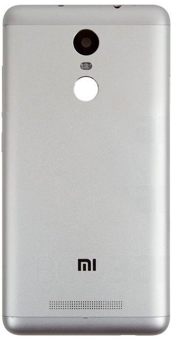 Задняя крышка Xiaomi Redmi Note 3 Pro Серебристый оригинал - 553391