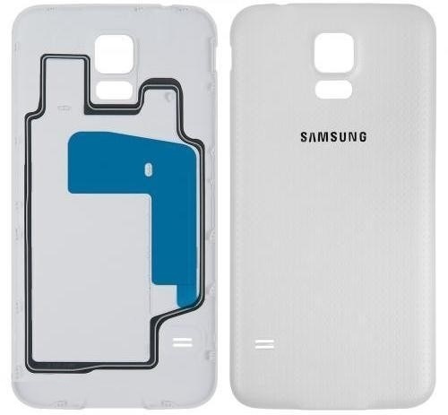 Задня кришка Samsung G900A, G900F, G900H, G900M, G900P, G900T, G9008, G9006V Galaxy S5 Білий - 544374