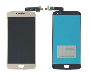 Дисплей для Motorola XT1680 Moto G5 Plus с сенсором Золотистый - 557976