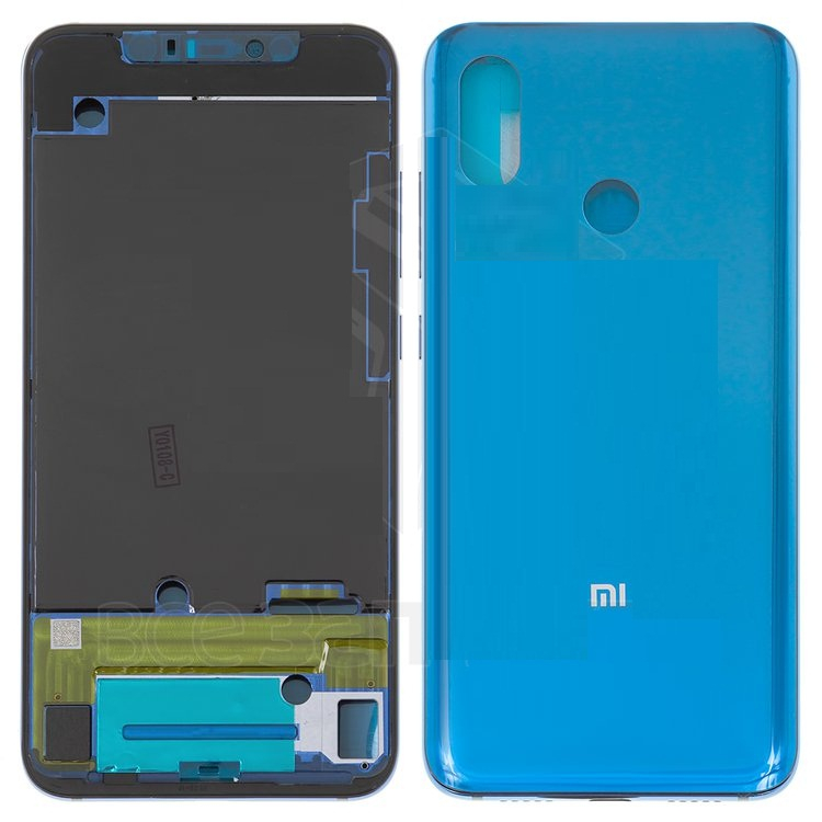 Корпус Xiaomi Mi8 синий - 558173