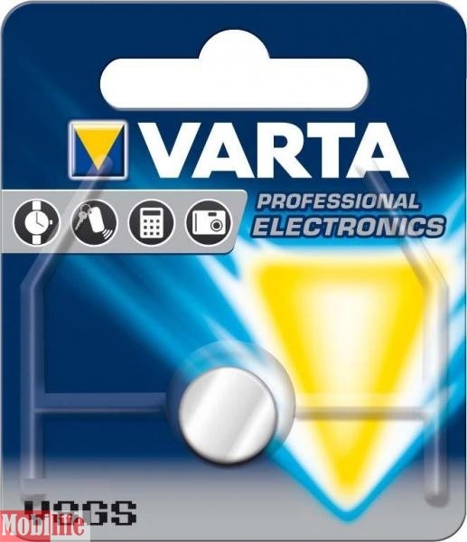 Батарейка Varta V8GS, 391, V391, SR55 SILVER OXYDE (4173101401) - 539896