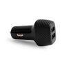 Автомобильное зарядное устройство WALKER WCR-33 (QC3.0, 2USB - 36W) black - 919212