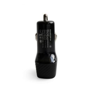 Автомобильное зарядное устройство WALKER WCR-33 (QC3.0, 2USB - 36W) black - 919212