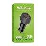 Автомобильное зарядное устройство WALKER WCR-33 (QC3.0, 2USB - 36W) black - 919212
