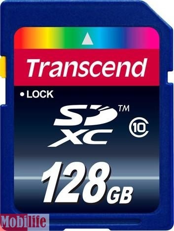 Карта пам'яті Transcend 128 GB SDXC class 10 TS128GSDXC10 - 520858