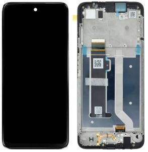 Дисплей Motorola Moto G34, Moto G45 (XT2363-2) с сенсором и рамкой, black - 923099