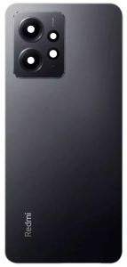 Задняя крышка Xiaomi Redmi 12 4G, со стеклом камеры, Midnight Black - 924886 Задняя крышка Xiaomi Redmi 12 4G, со стеклом камеры, Midnight Black - 924886