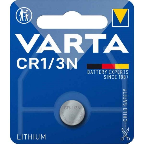 Батарейка Varta CR1 /3N, DL1 /3N, 1 /3N, 2L76, 2LR76, CR1 /3N, CR11108, K58L 3B Lithium 06131101401 - 201843