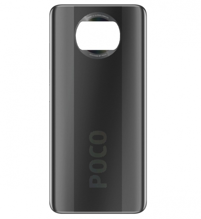 Задняя крышка Xiaomi Poco X3 NFC Серый - 564929