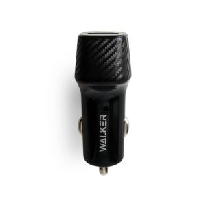 Автомобильное зарядное устройство WALKER WCR-35 (QC3.0 - 18W, PD -30W, 48W Max) black - 919213