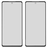 Стекло дисплея для ремонта Samsung A525, a526 Galaxy A52 Черный