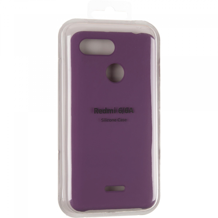 Чехол Soft Matte Xiaomi Redmi 6 Фиолетовый - 565625