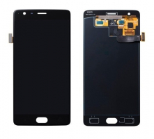 Дисплей для OnePlus 3, A3003 с сенсором и рамкой Черный (TFT)
