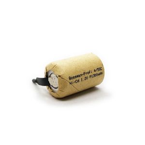 Акумулятор для шуруповерта Bossman 1.2V 4 /5SC 1300mAh Ni-Cd (картон) з пелюстками - 561056