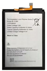 Акумулятор BL-51BX для Infinix Hot 10 (X682), Hot 11, Note 8 (X692), Note 8i (X683), 5200mAh