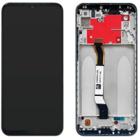 Дисплей для Xiaomi Redmi Note 8t с сенсором и рамкой черный