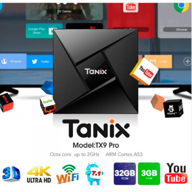 Андроид приставка Tanix TX9 PRO TV Box (RAM 3/ROM 32) - 553990