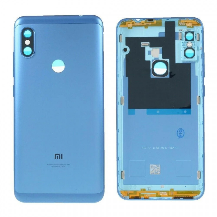 Задня кришка Xiaomi Redmi Note 6 Pro Синій Оригінал - 563942