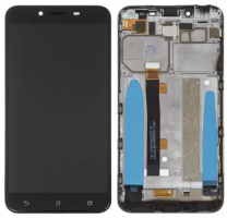 Дисплей для Asus ZenFone 3 Max 5.5 (ZC553KL) с сенсором и рамкой черный