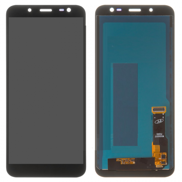 Дисплей для Samsung J600 Galaxy J6 2018 с сенсором черный (TFT) - 556486