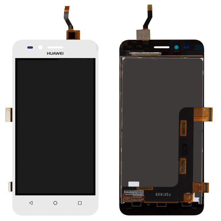 Дисплей Huawei Y3 2 (LUA-U03, U22, U23, L03, L13, L23, версія 3G) з сенсором білий - 549593