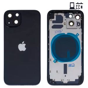 Корпус для iPhone 13, с держателем SIM-карты, с боковыми кнопками, черный - 919016