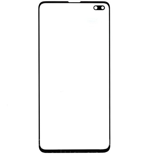 Стекло дисплея для ремонта Samsung N975 Galaxy Note 10 Plus Черный - 562350